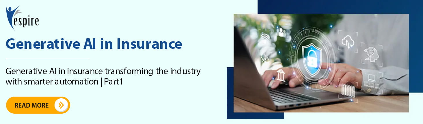 Generative AI in insurance transforming the industry with smarter automation Part1 Blog
