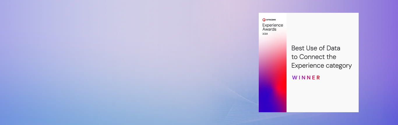 Espire + Synapxe Win 2024 Sitecore Experience Award In the Best Use of Data to Connect the Experience category